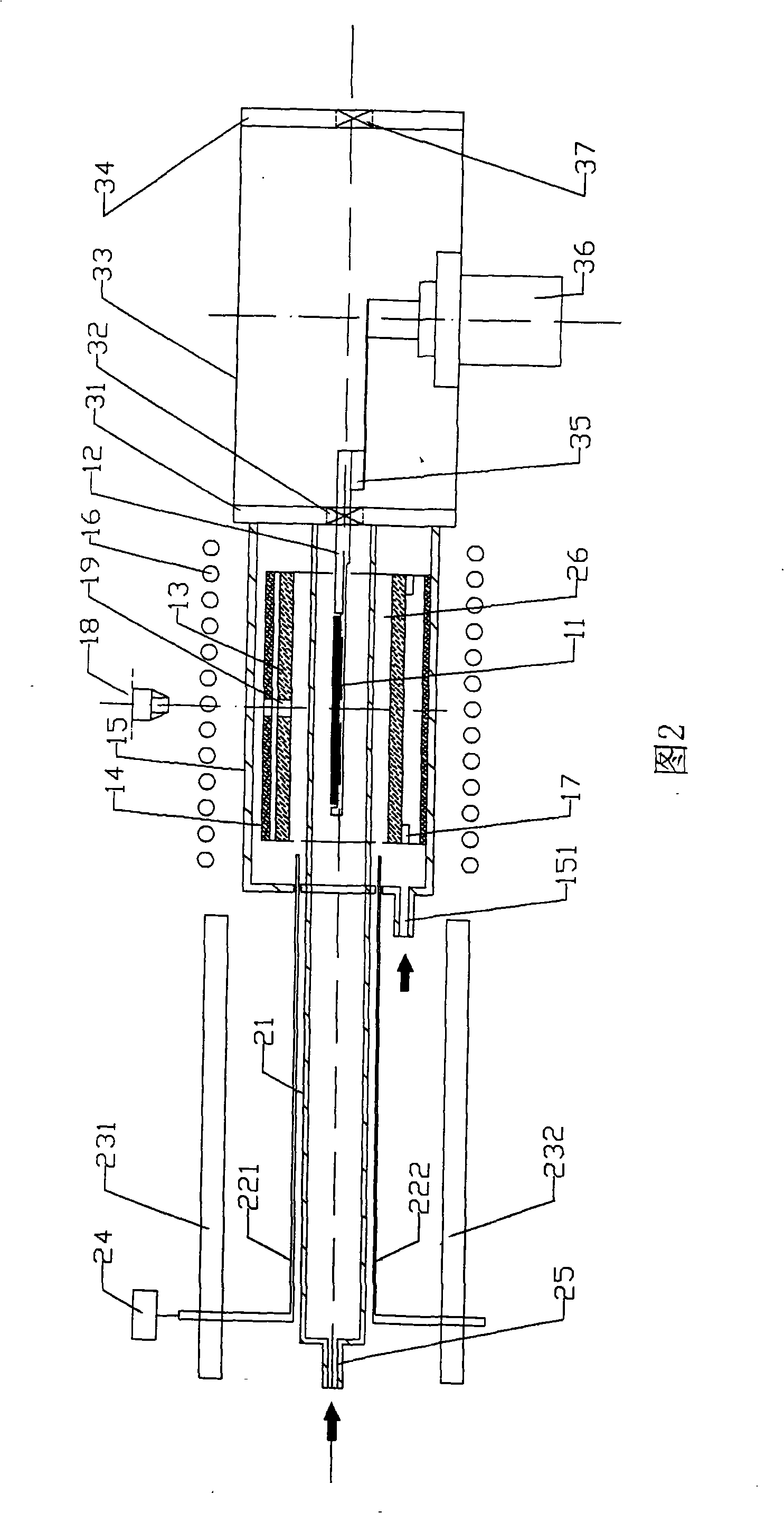 Infrared rapid heat-treatment cavity for semiconductor chip with movable heat baffle