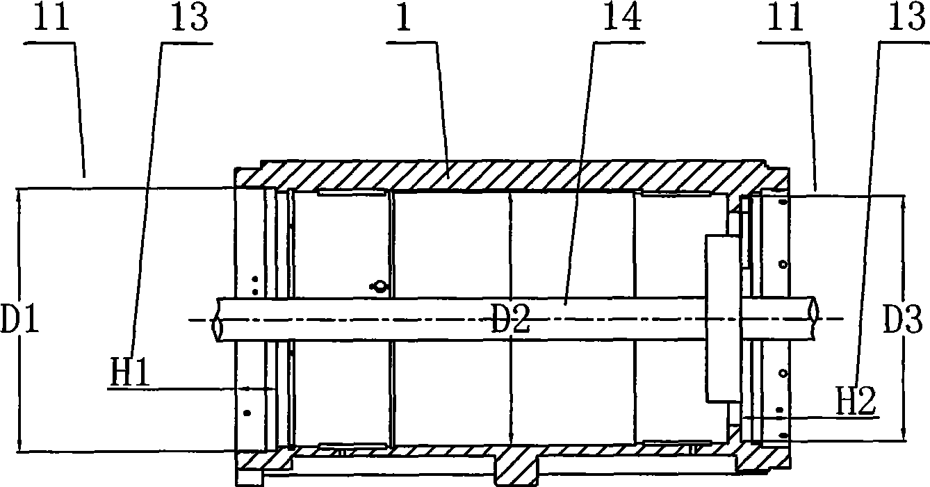 Electric motor for built-in recycling compressor