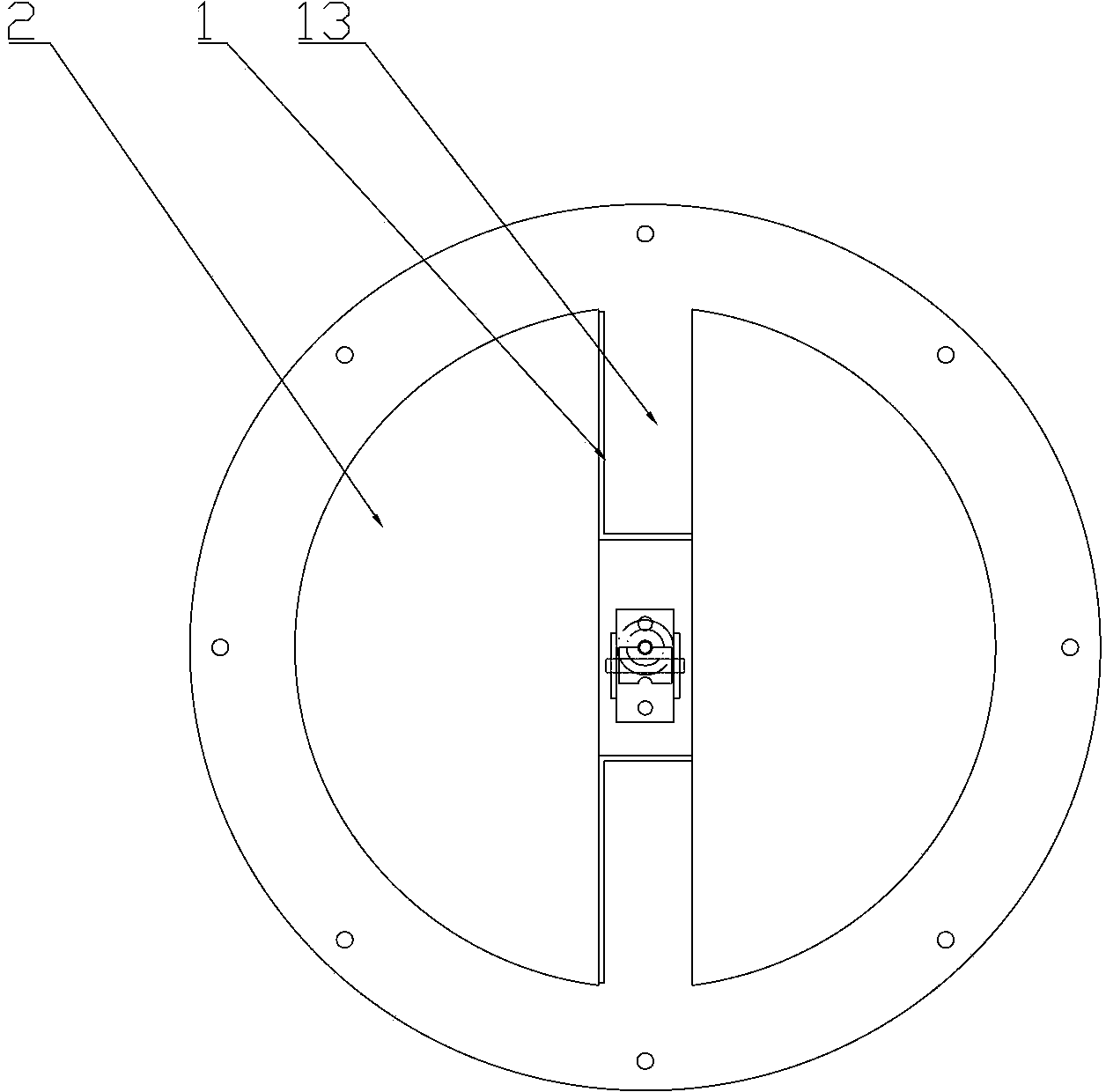 Air chamber pressure relief device of combined type air conditioner unit system