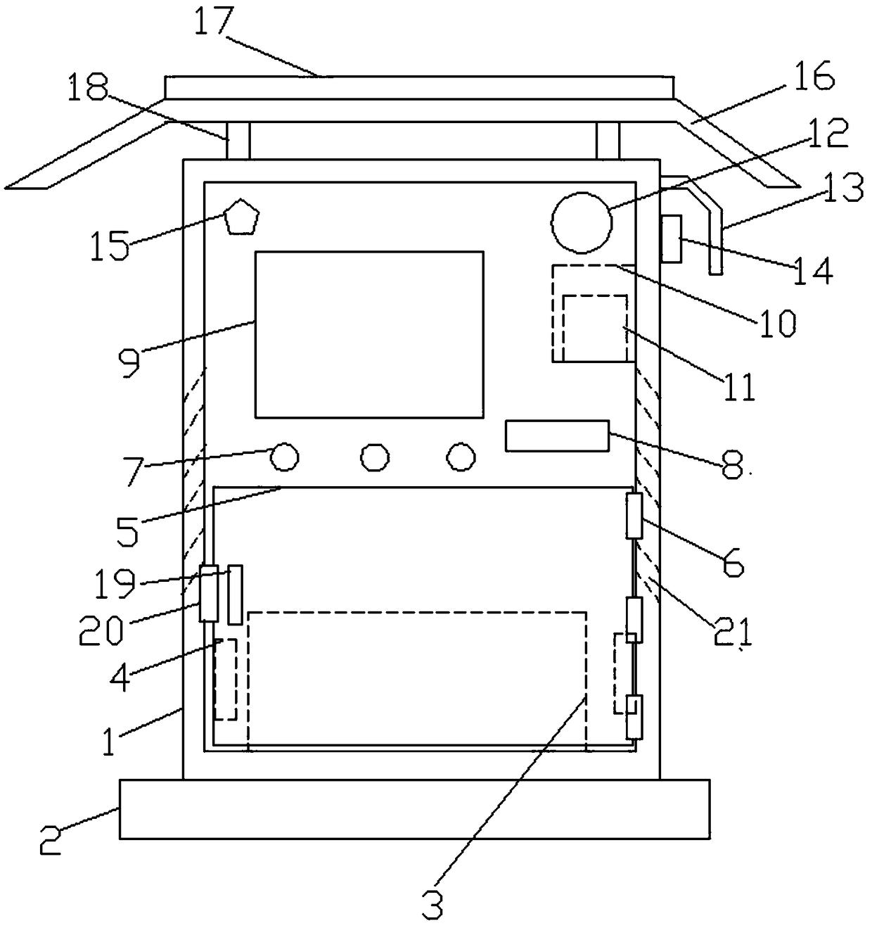 A new energy vehicle charging device