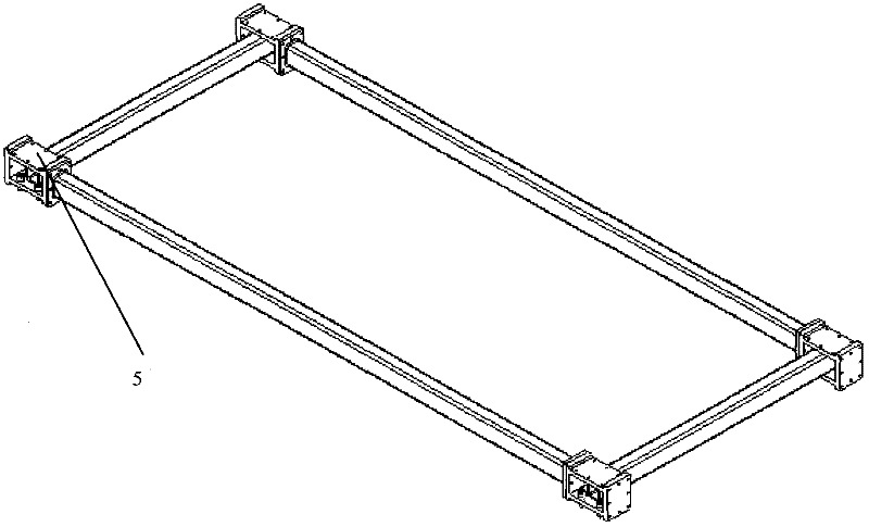 Decoupling-type free vibration suspending structure of bridge segment model