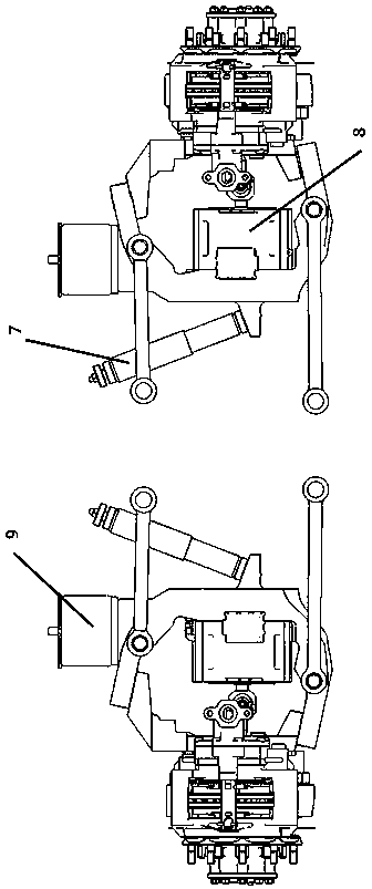 Independent suspension integrated wheel-side motor assembly