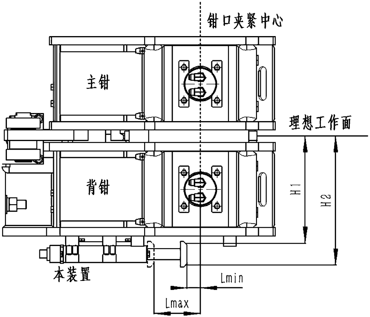 Pipe column recognition and collar positioning device and method for iron roughneck