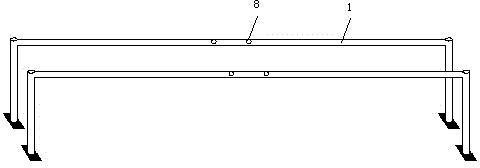 Side slope deformation automatic monitoring and early warning apparatus