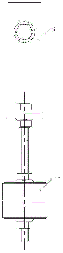 Novel down lead wire clamp