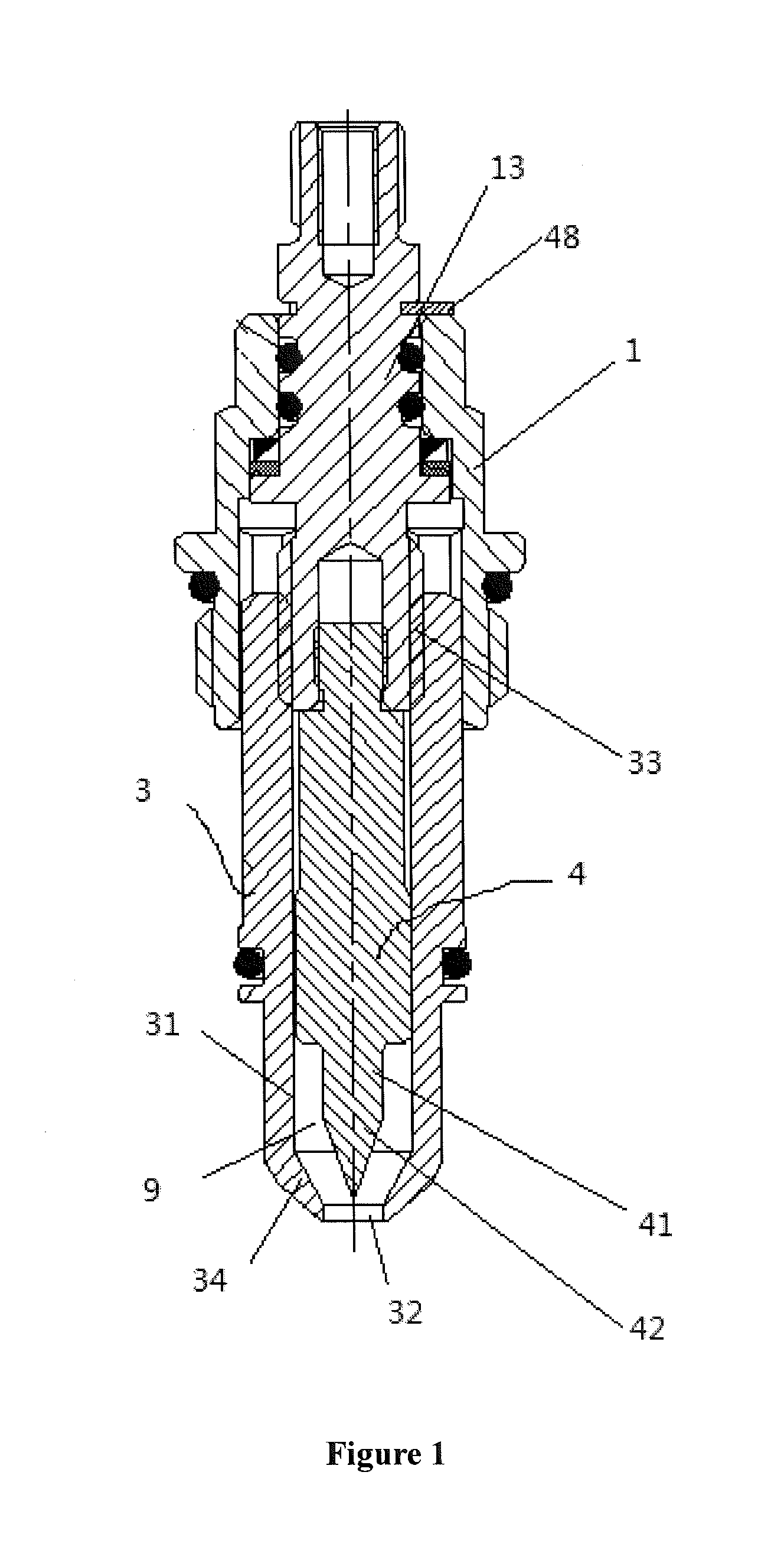 Jet shower device