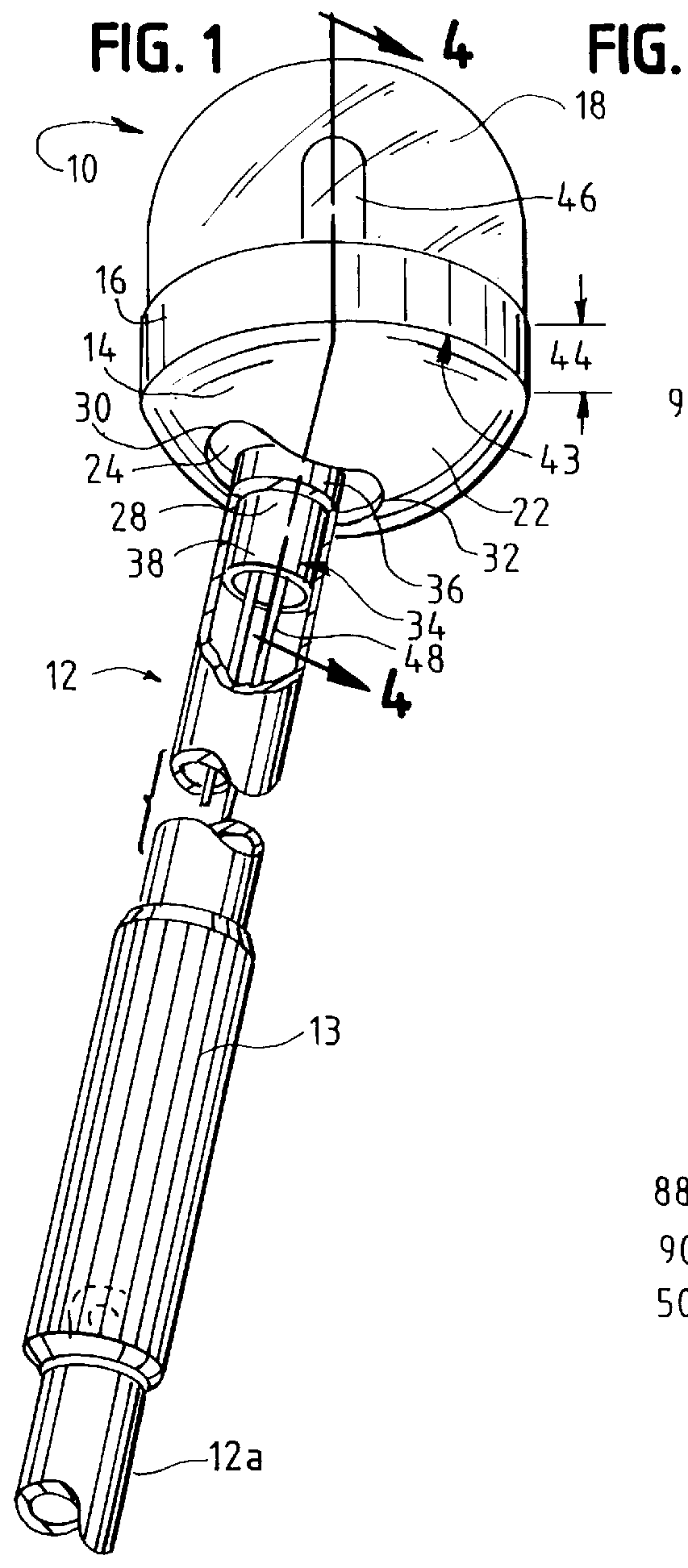 Articulated light head for navigational lights