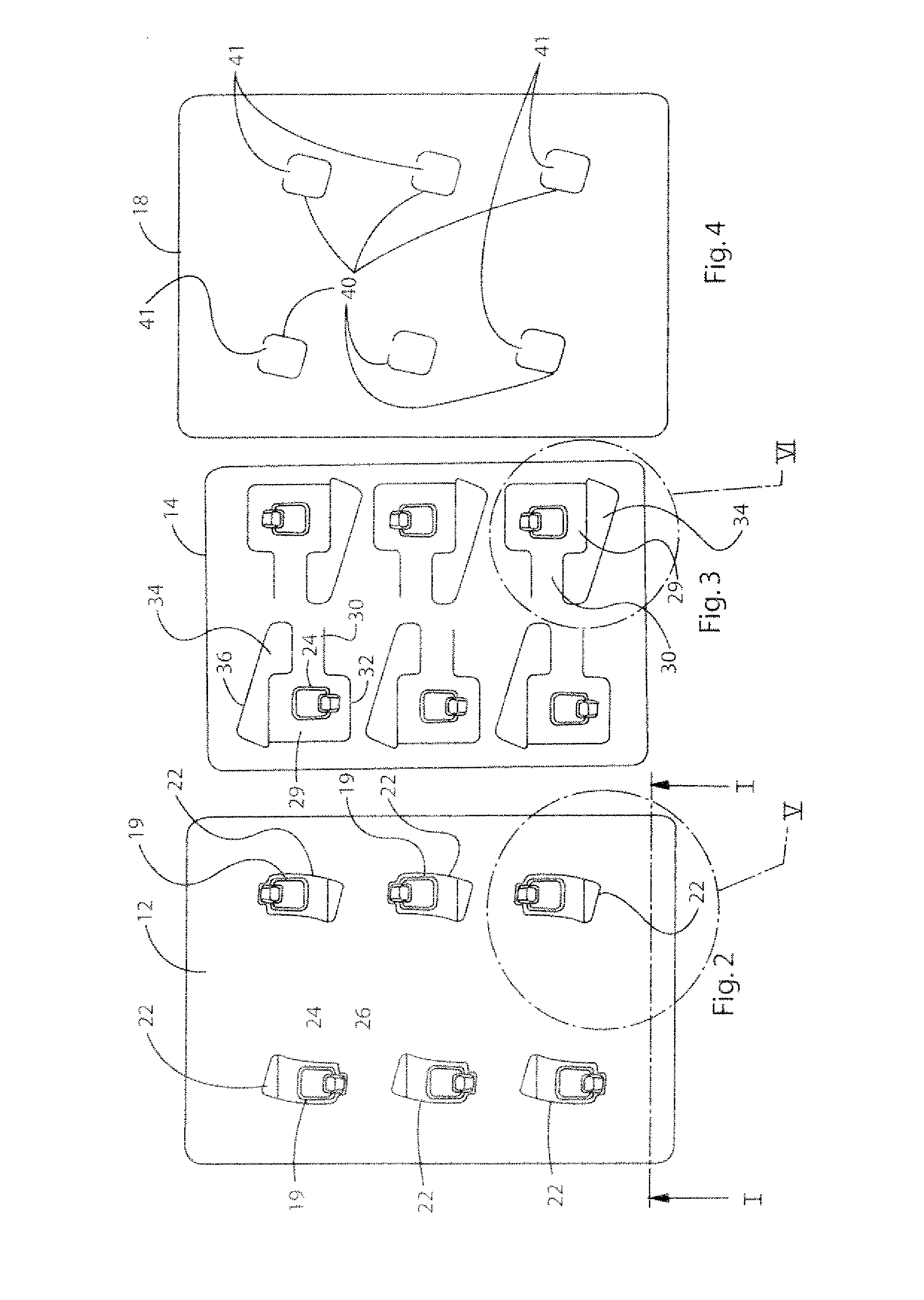 Child Resistant Blister Packaging and a Method of Removing The Contents Therefrom