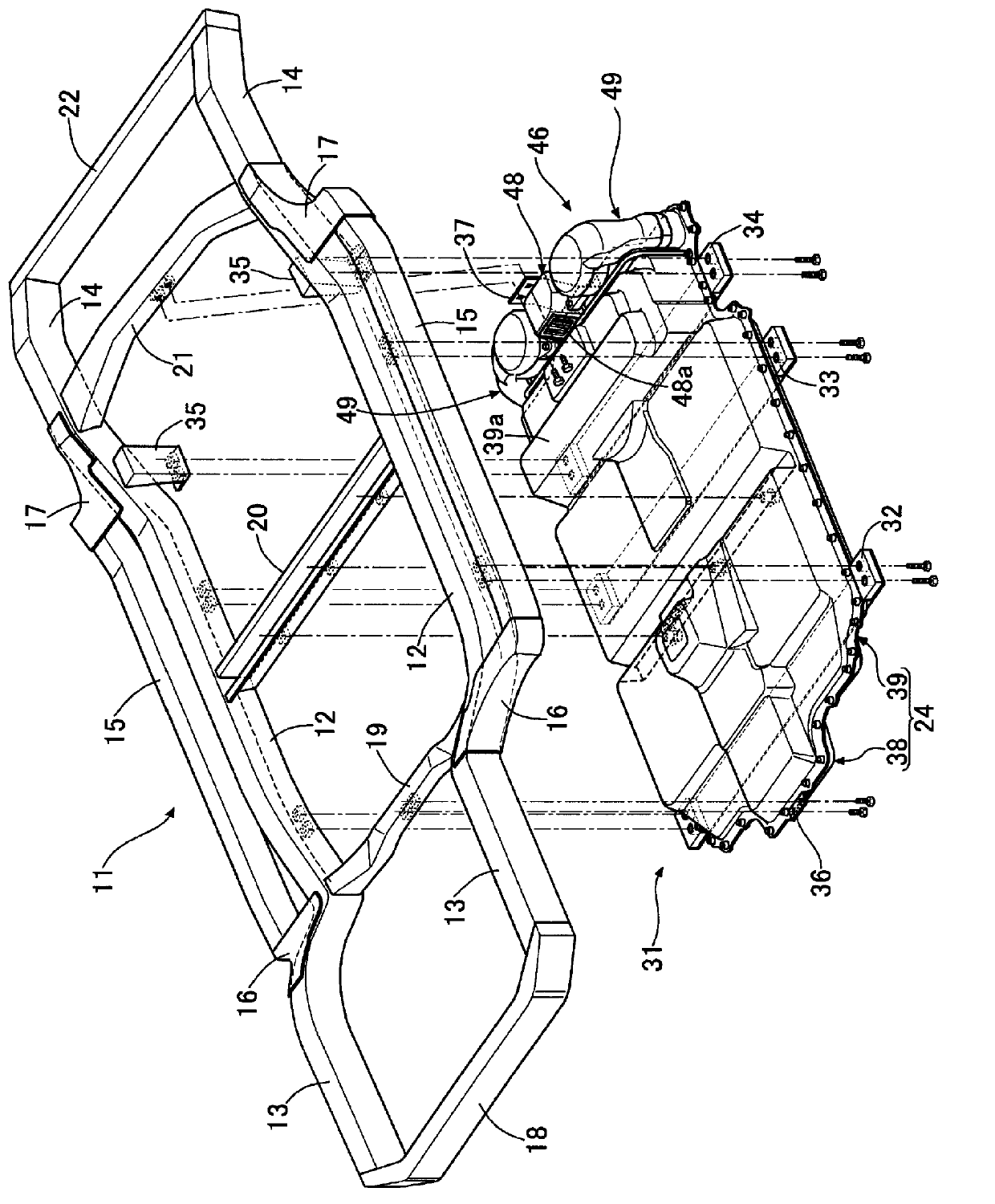 Electric vehicle battery pack