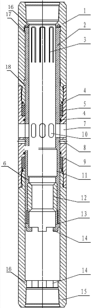 Multistage fracturing and exploitation control method