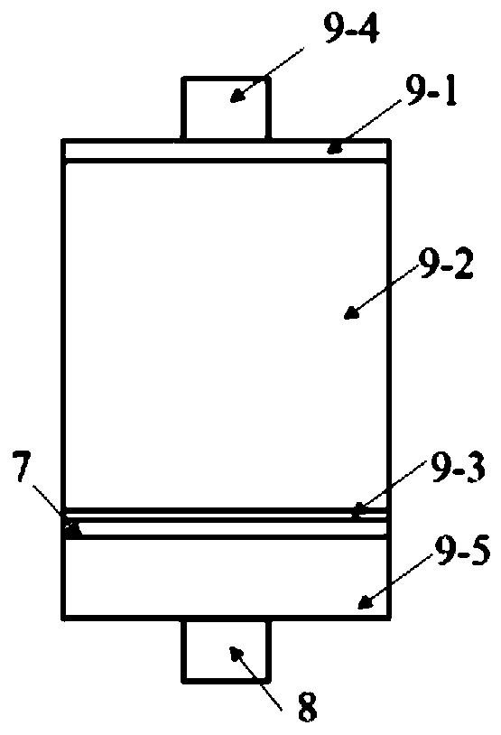 Subsequent electrolysis machining device and method for nickel-base superalloy member