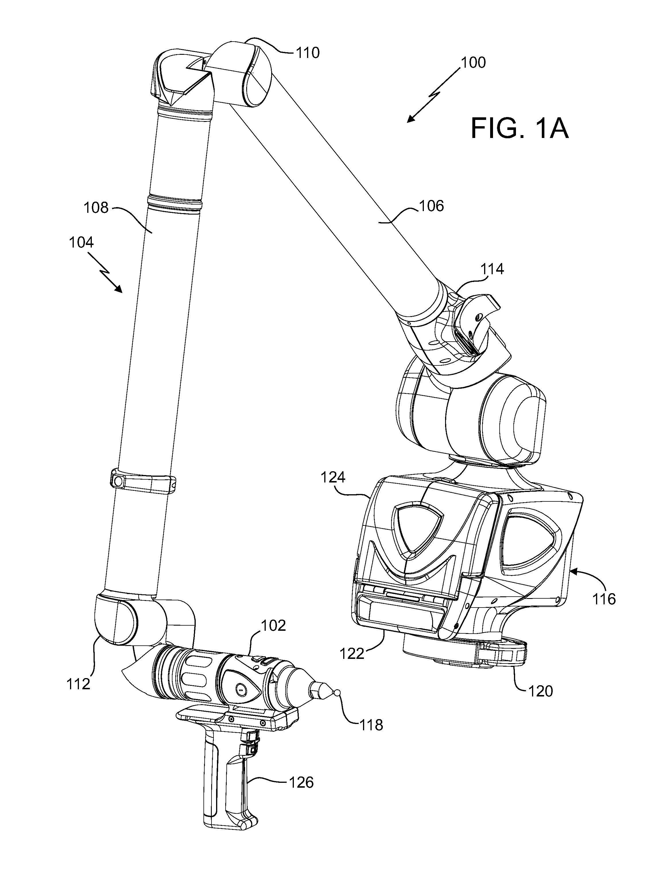 Embedded arm strain sensors