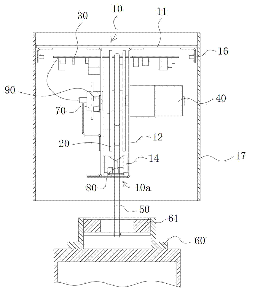 Luminaire lifting device and liftable luminaire