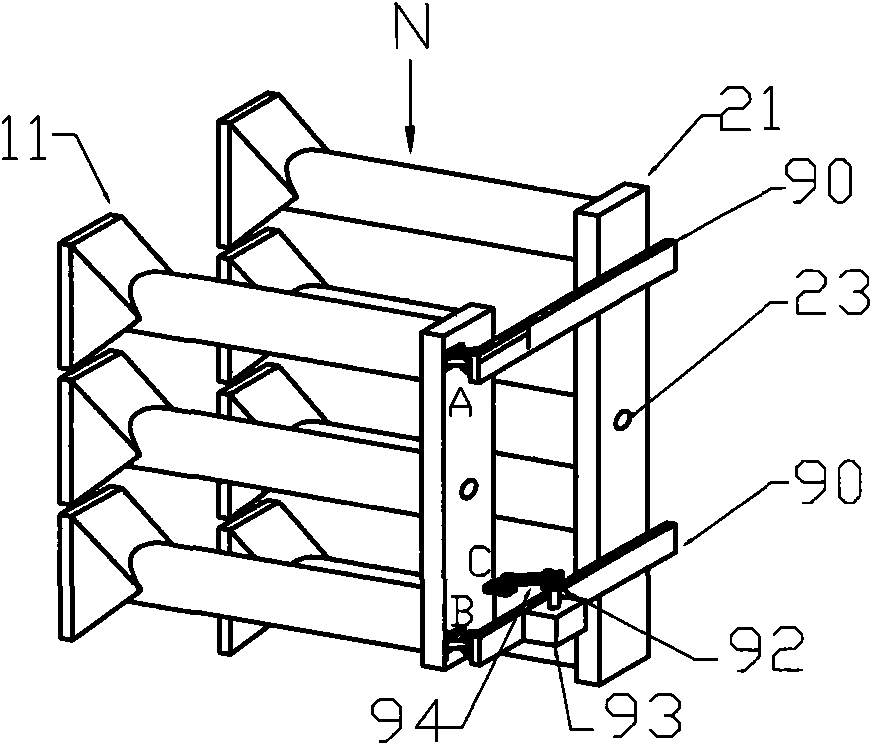 Airbag wiper in automobile cleaning equipment