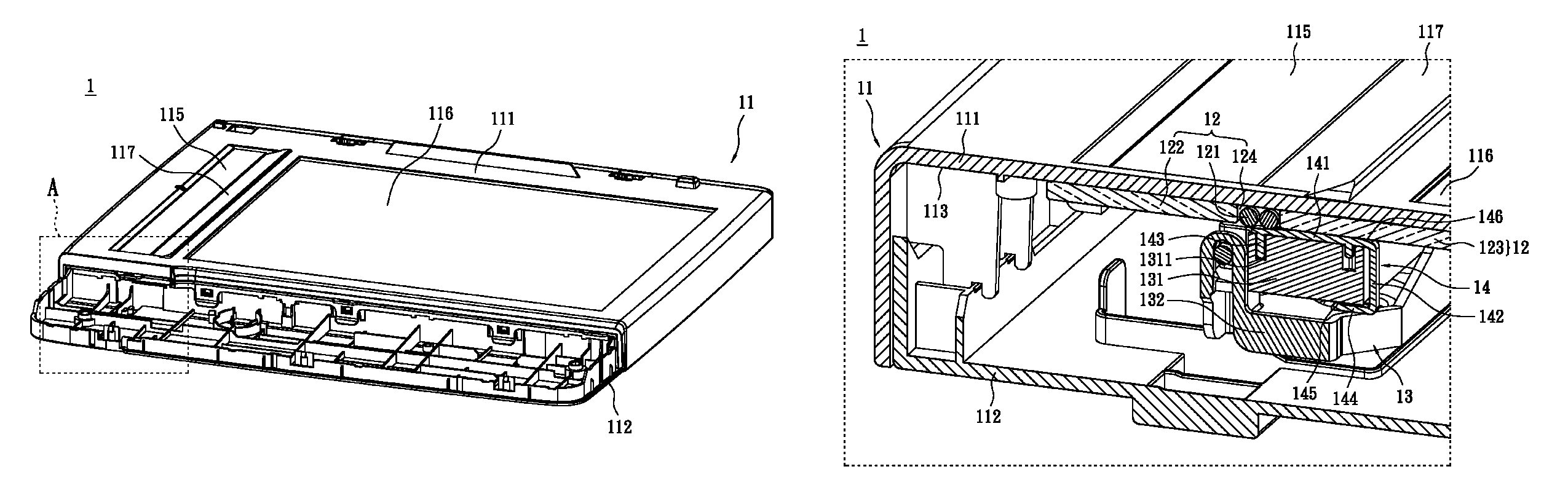 Image capturing device having improved bridge structure