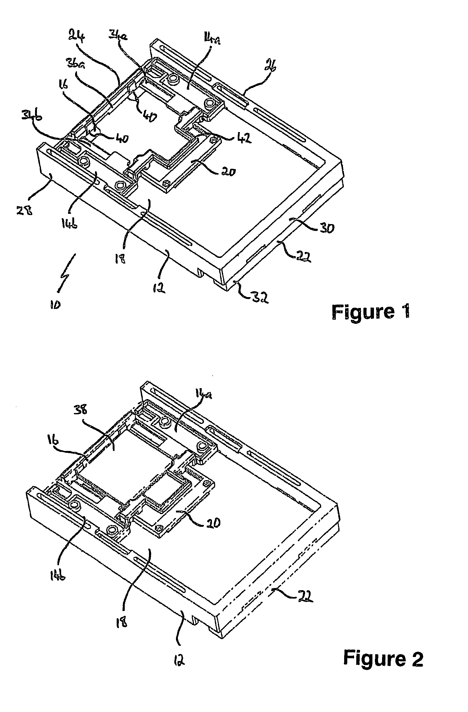 Test carriers for storage devices