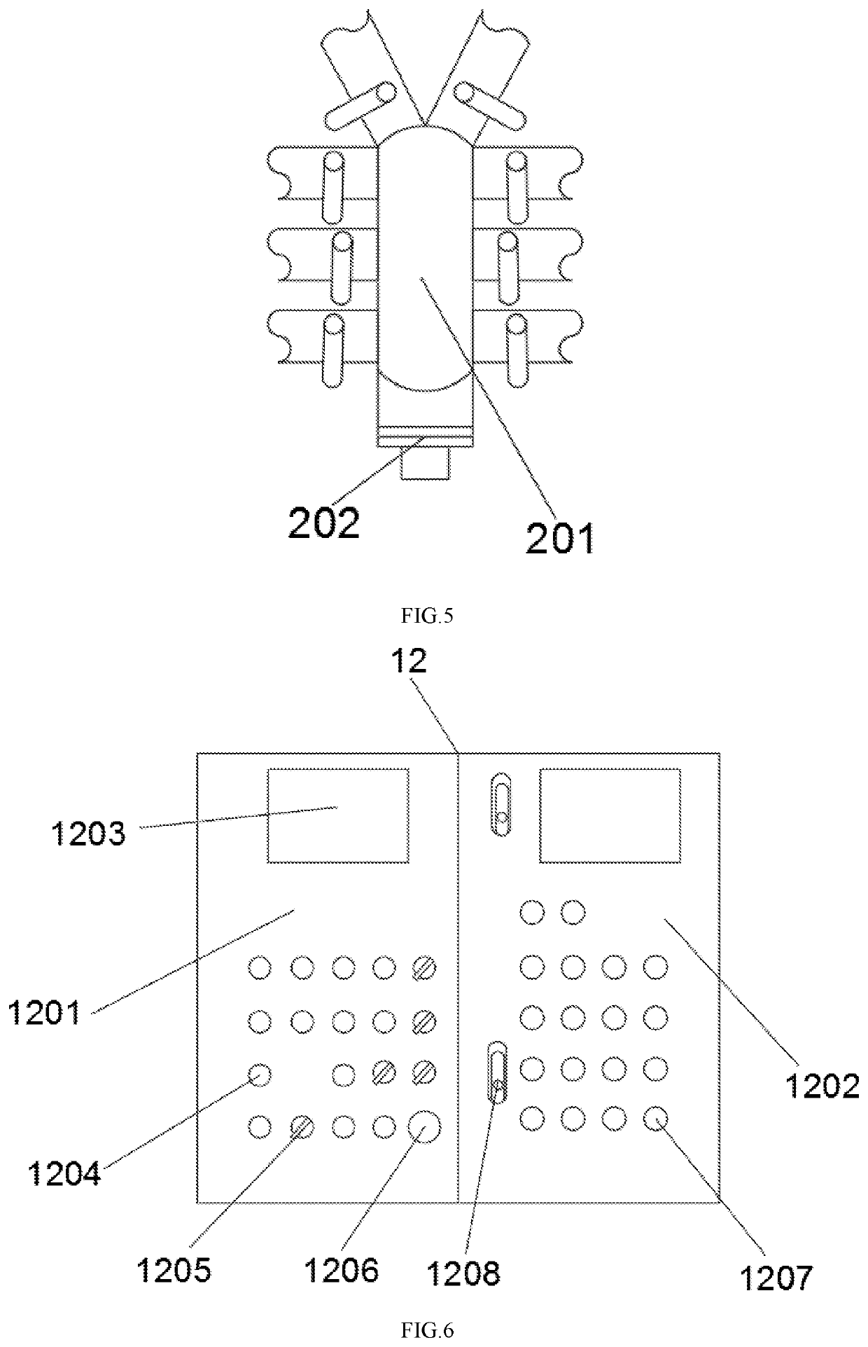 Positive polymer fecal sludge treatment apparatus