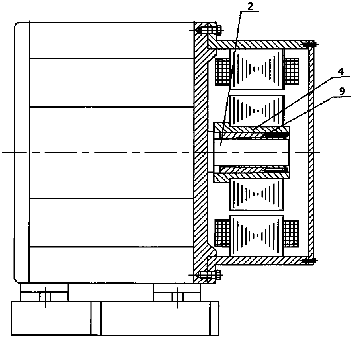 Installation method of water injection pump station and corresponding motor and water injection pump integrated unit