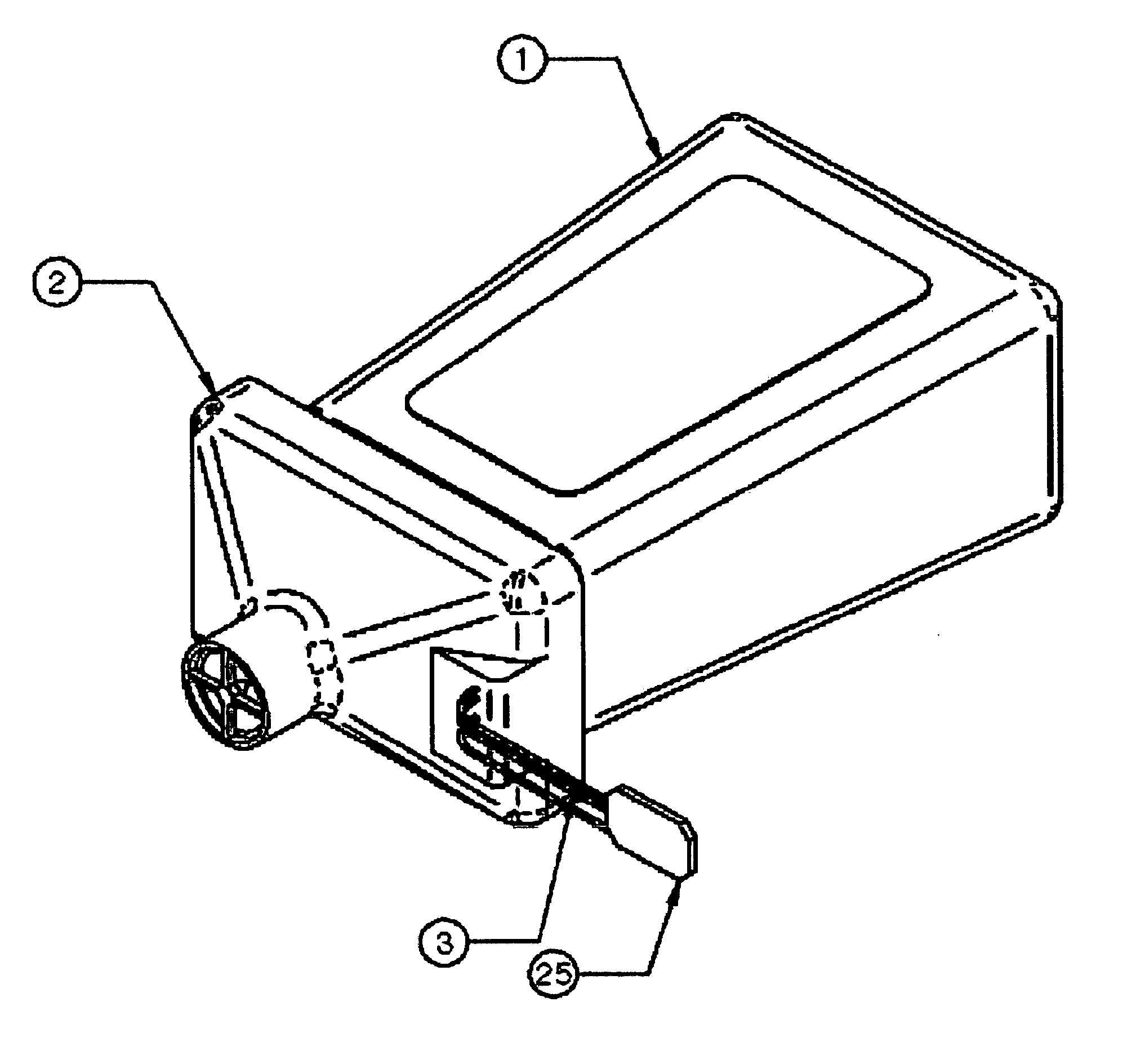 Disposable liquid level sensor having a virtual ring