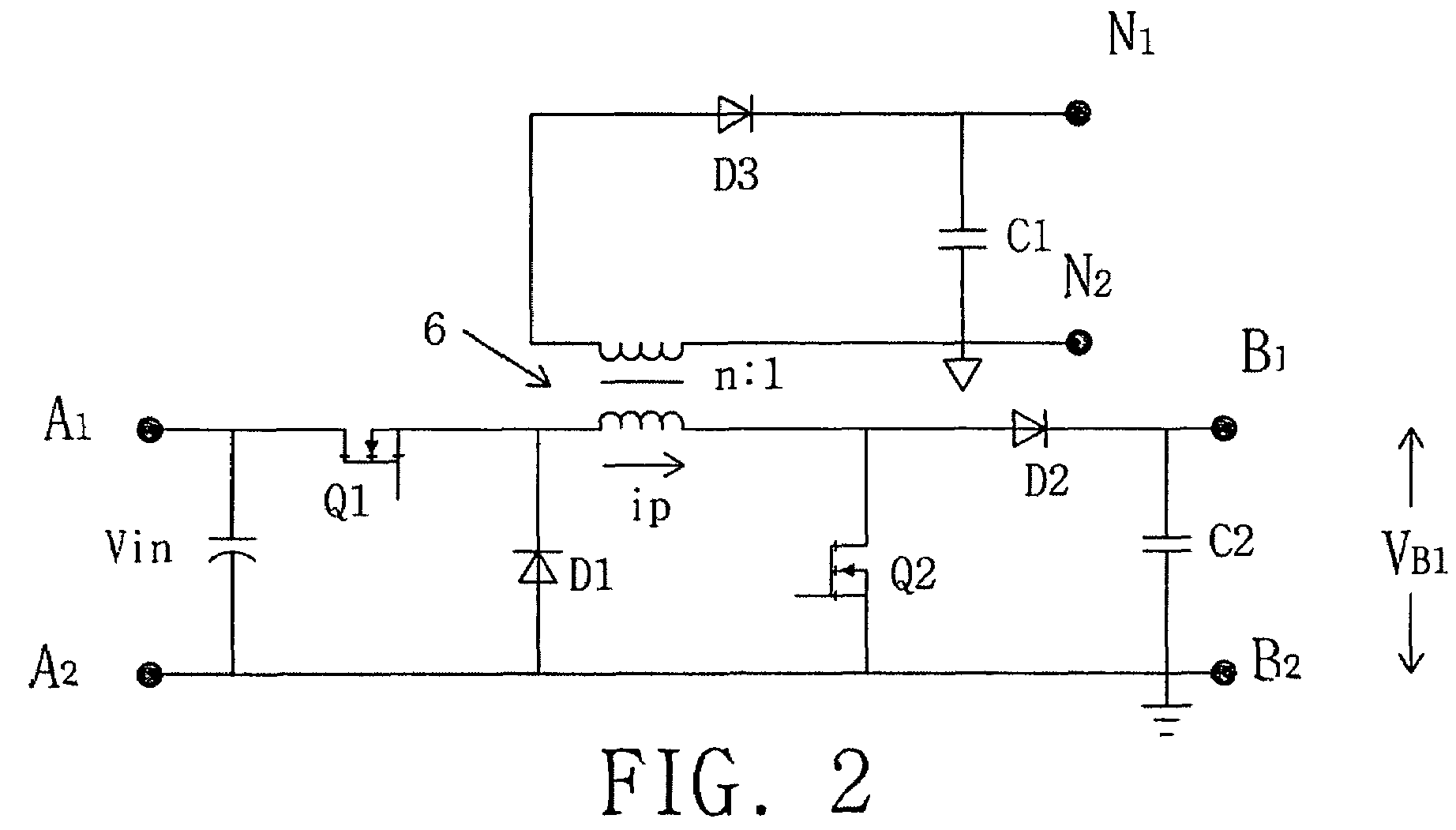 Power supply with low standby loss