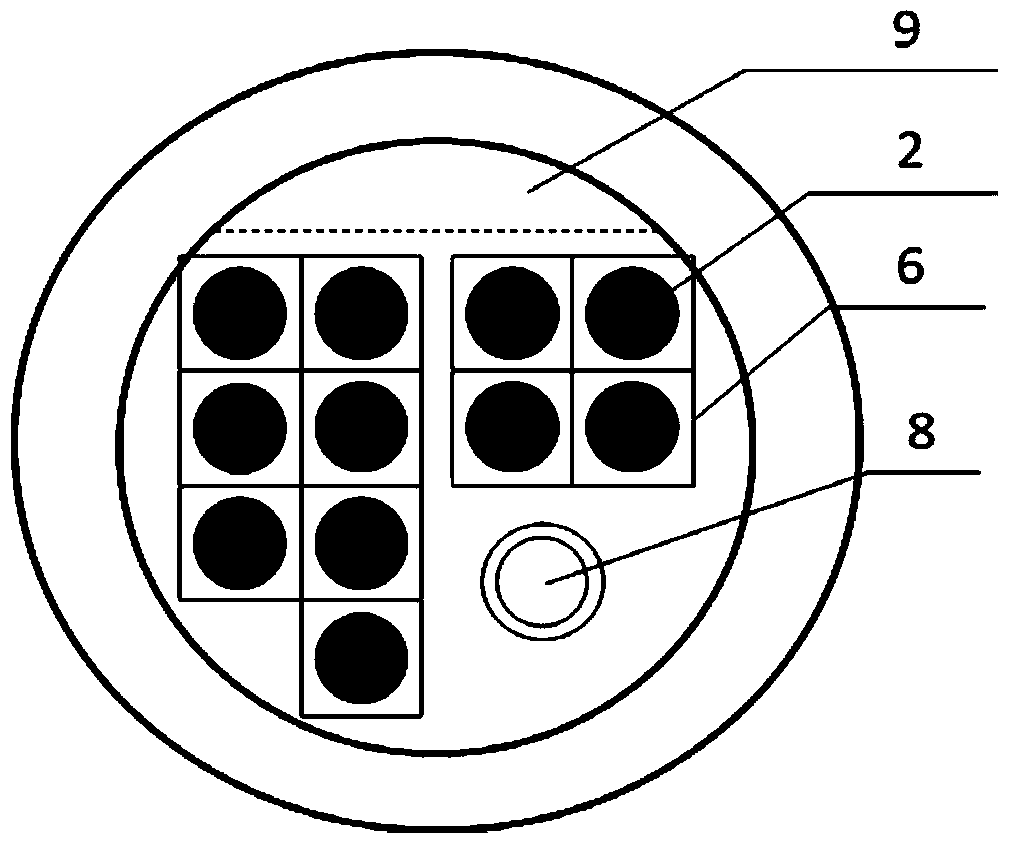 Device and method for quickly removing occluded foreign substances in molten steel