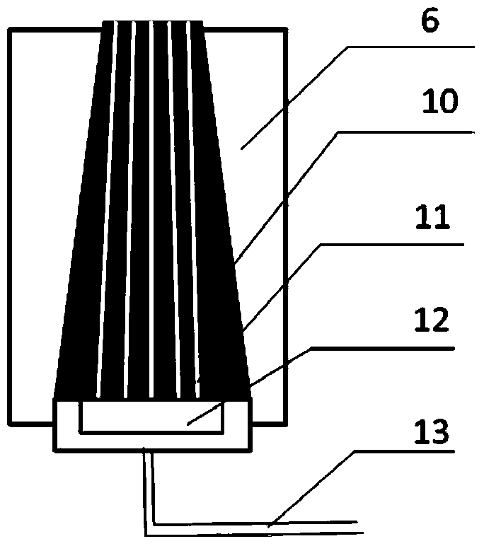 Device and method for quickly removing occluded foreign substances in molten steel