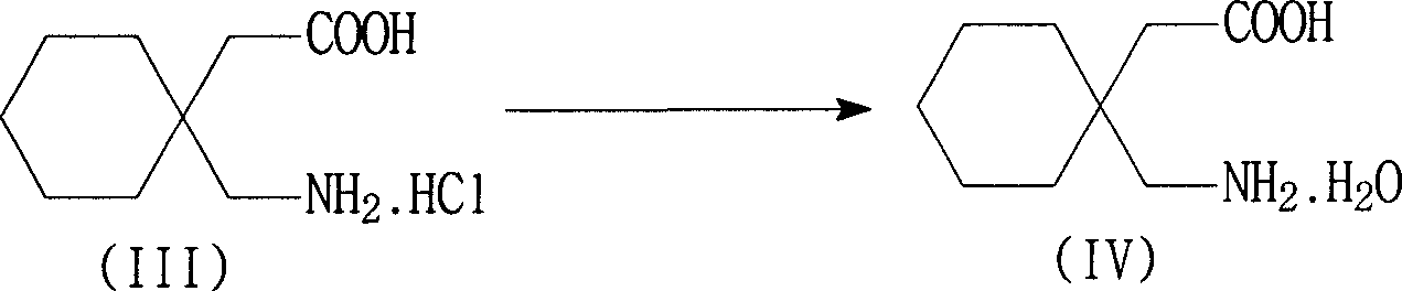 Production of gabapendin