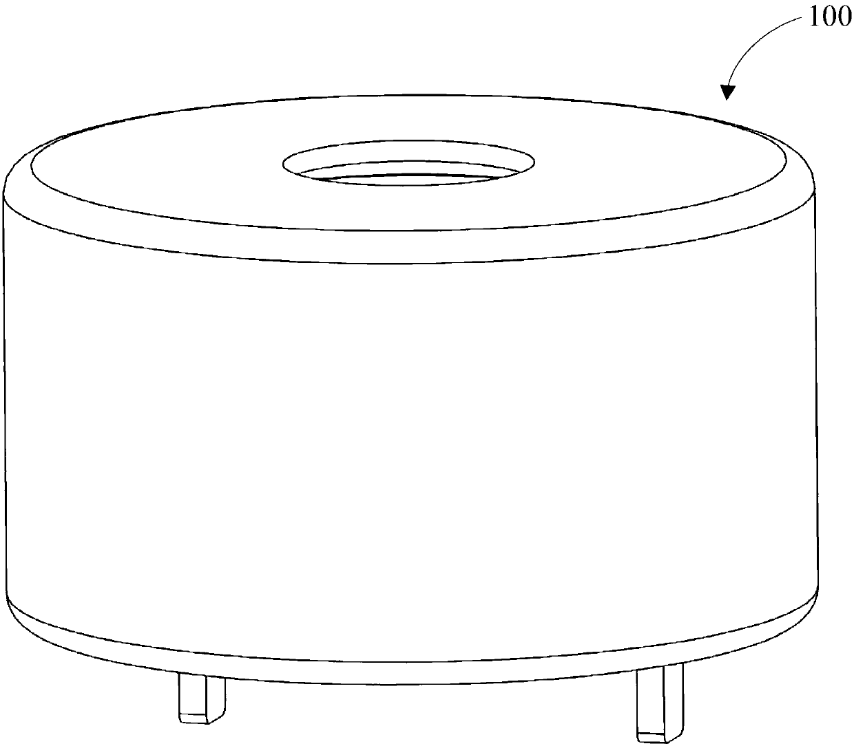 Production method for motor and motor assembly