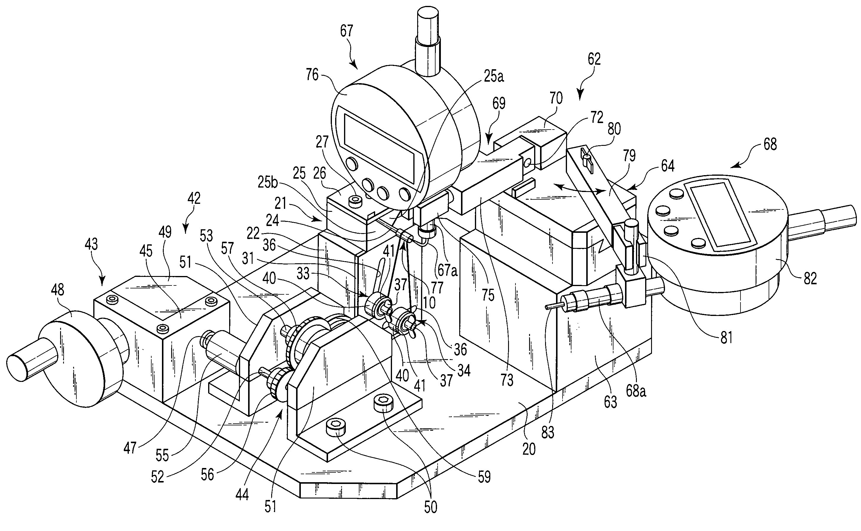 Concentricity measuring apparatus and method, squareness measuring apparatus and method, and concentricity-squareness measuring apparatus and method