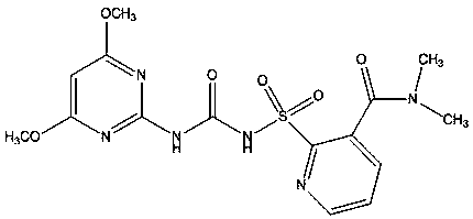 Cornfield weedicide composition as well as preparation method and application thereof