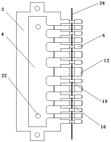 Reducing comb-type yarn controller