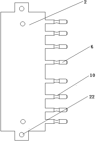 Reducing comb-type yarn controller