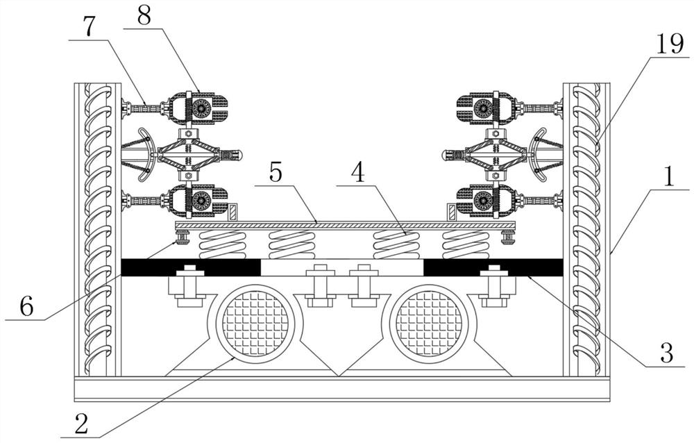 Anti-loosening placement base of wireless telephone set for consultation services