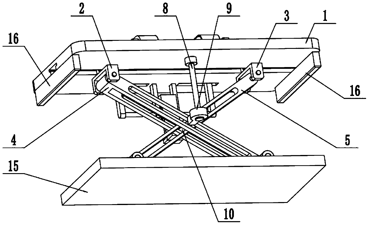 Adjustable injection mold machining workbench