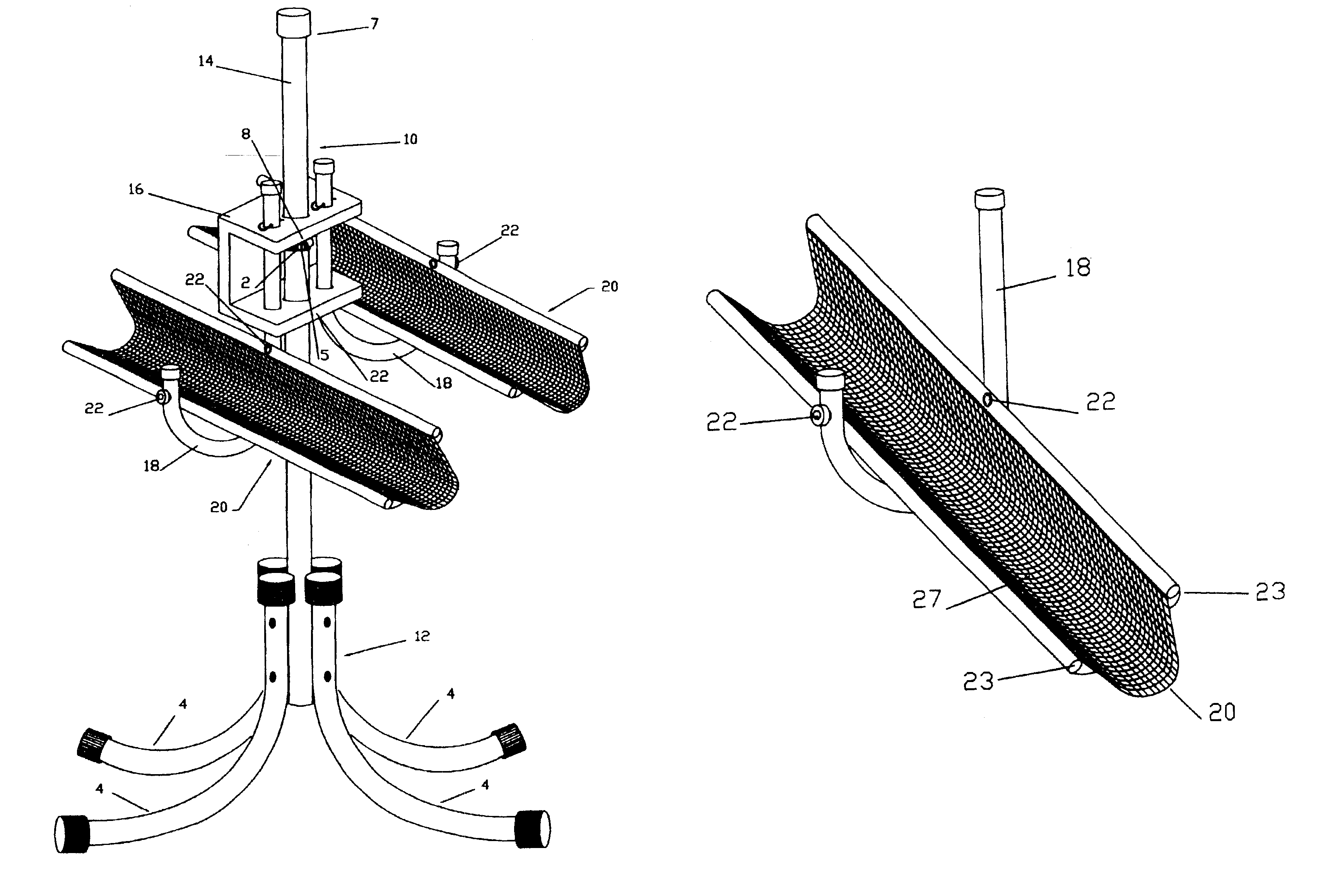 Leg support apparatus