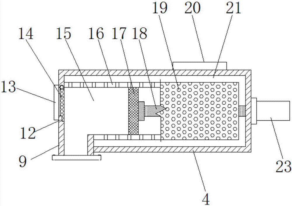 Park fallen leaf suction away and compression device