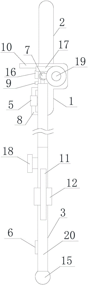 Tree branch pruning device