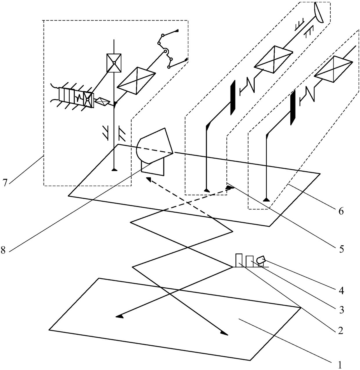 Intelligent patrol robot execution mechanism of high-voltage distribution room