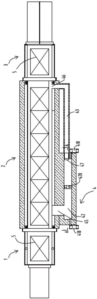 Meat carcass continuous pyrolysis carbonization method