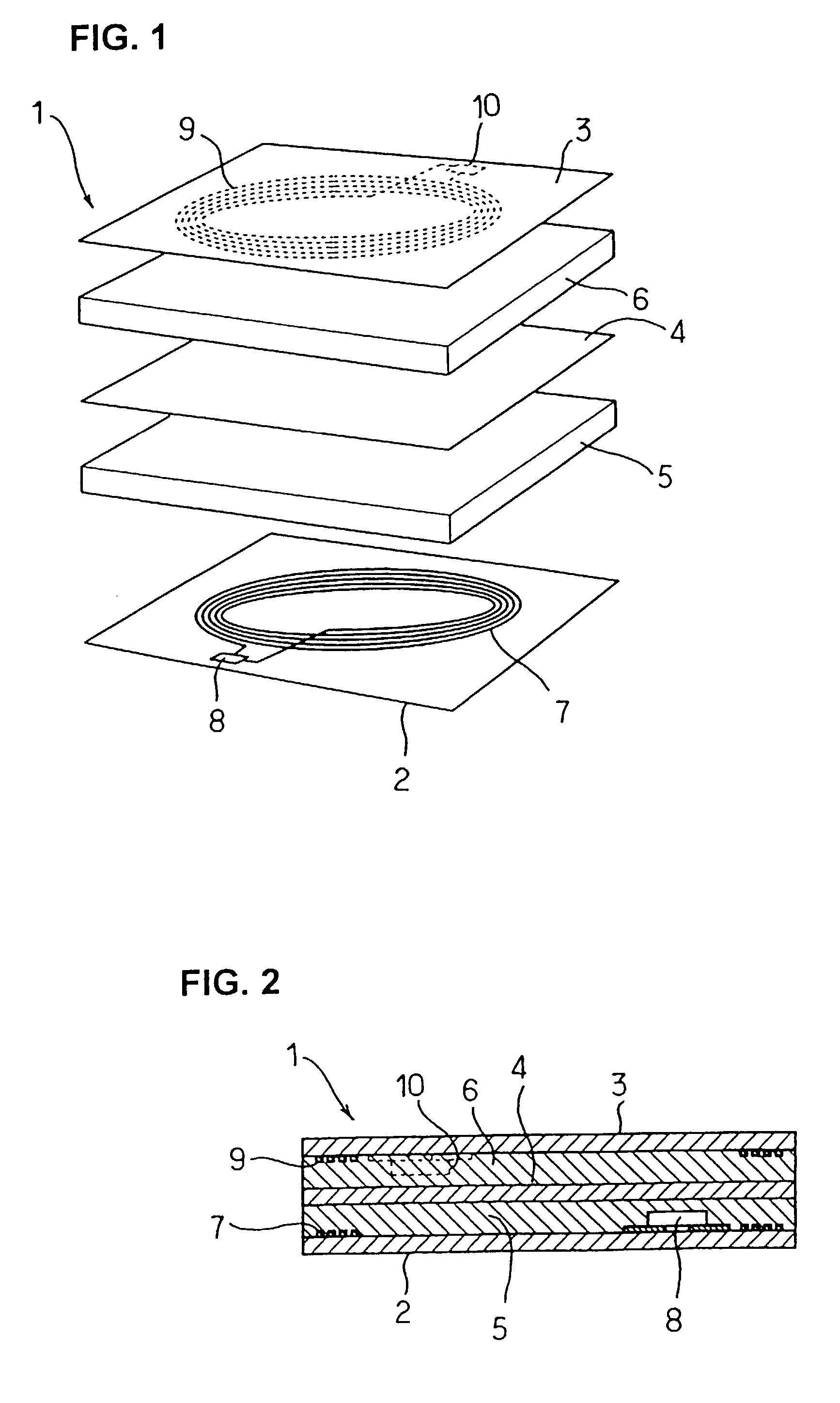 Non-contact IC card having enhanced reliability