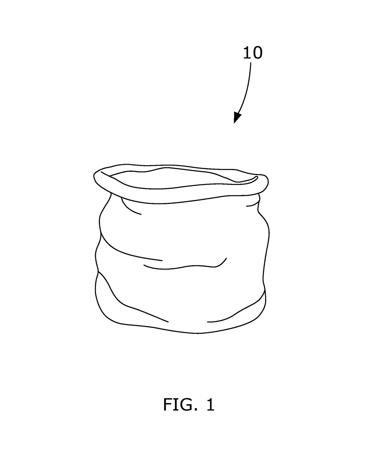 Cat-repelling trash bag and associated use thereof