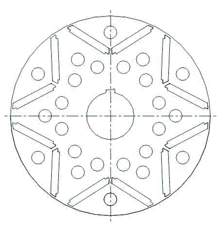 Novel rotor of permanent magnet motor