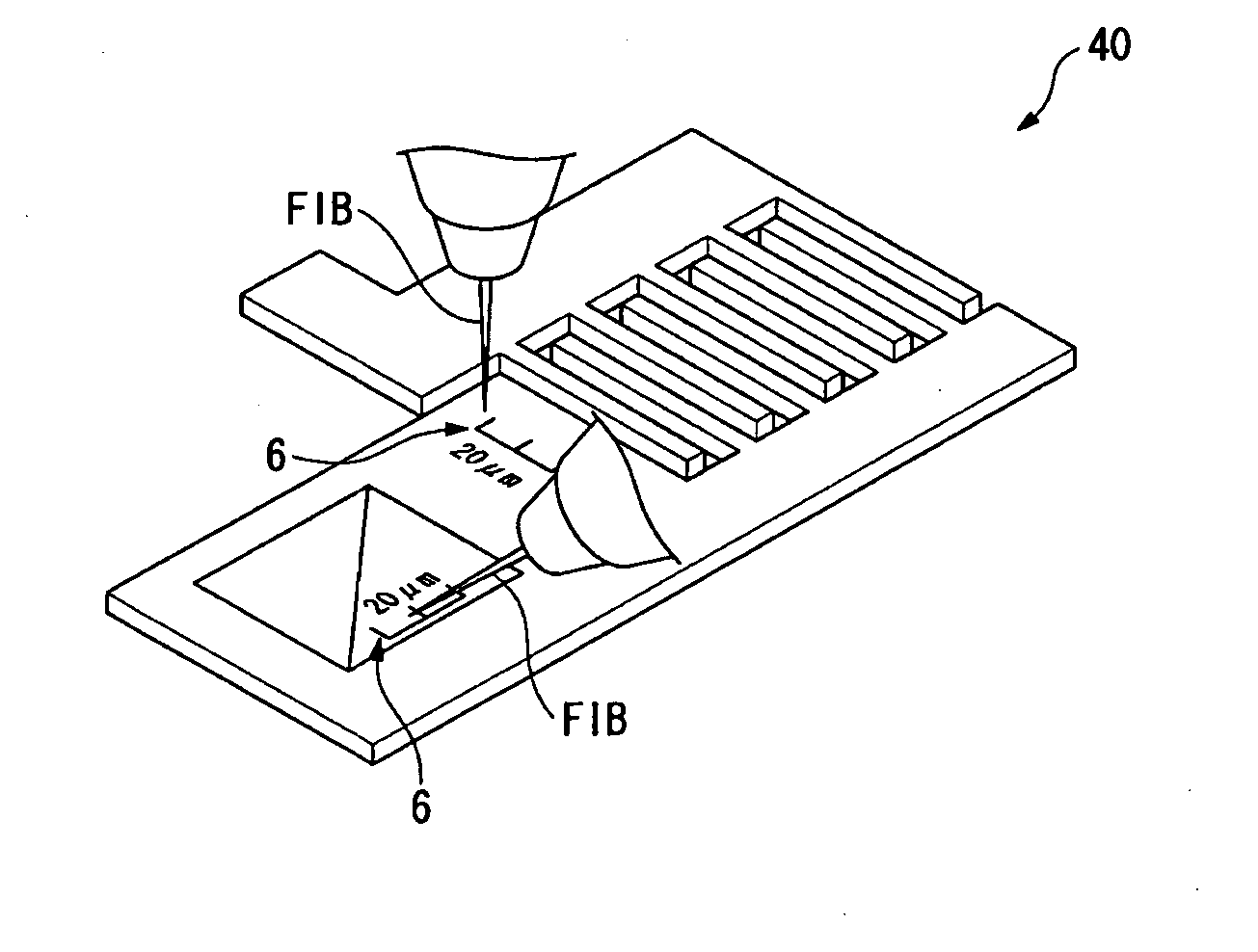 Substrate, micro structure, method of making reference scale, and method of measuring length of micro structure