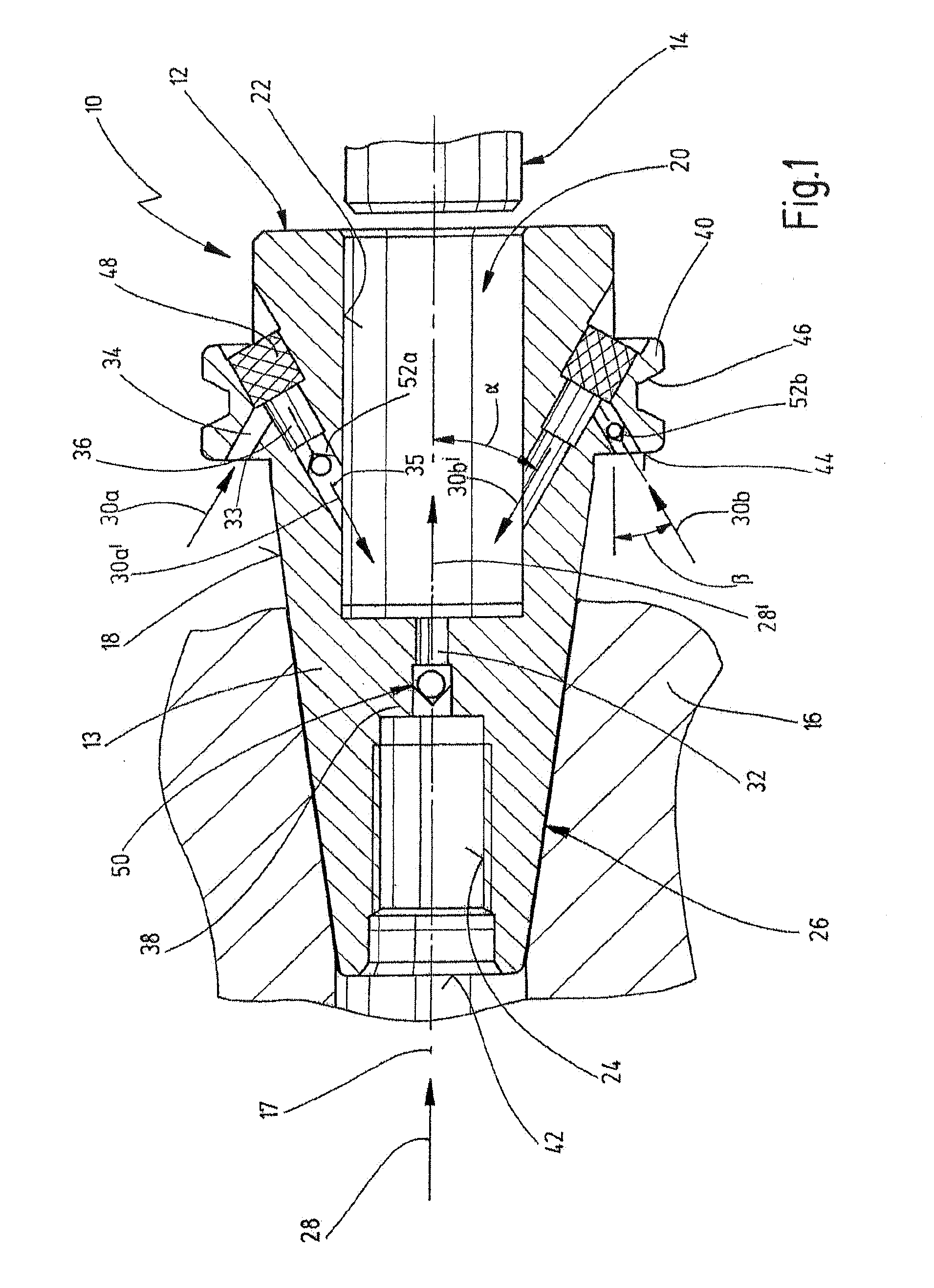 Tool holder and tool arrangement