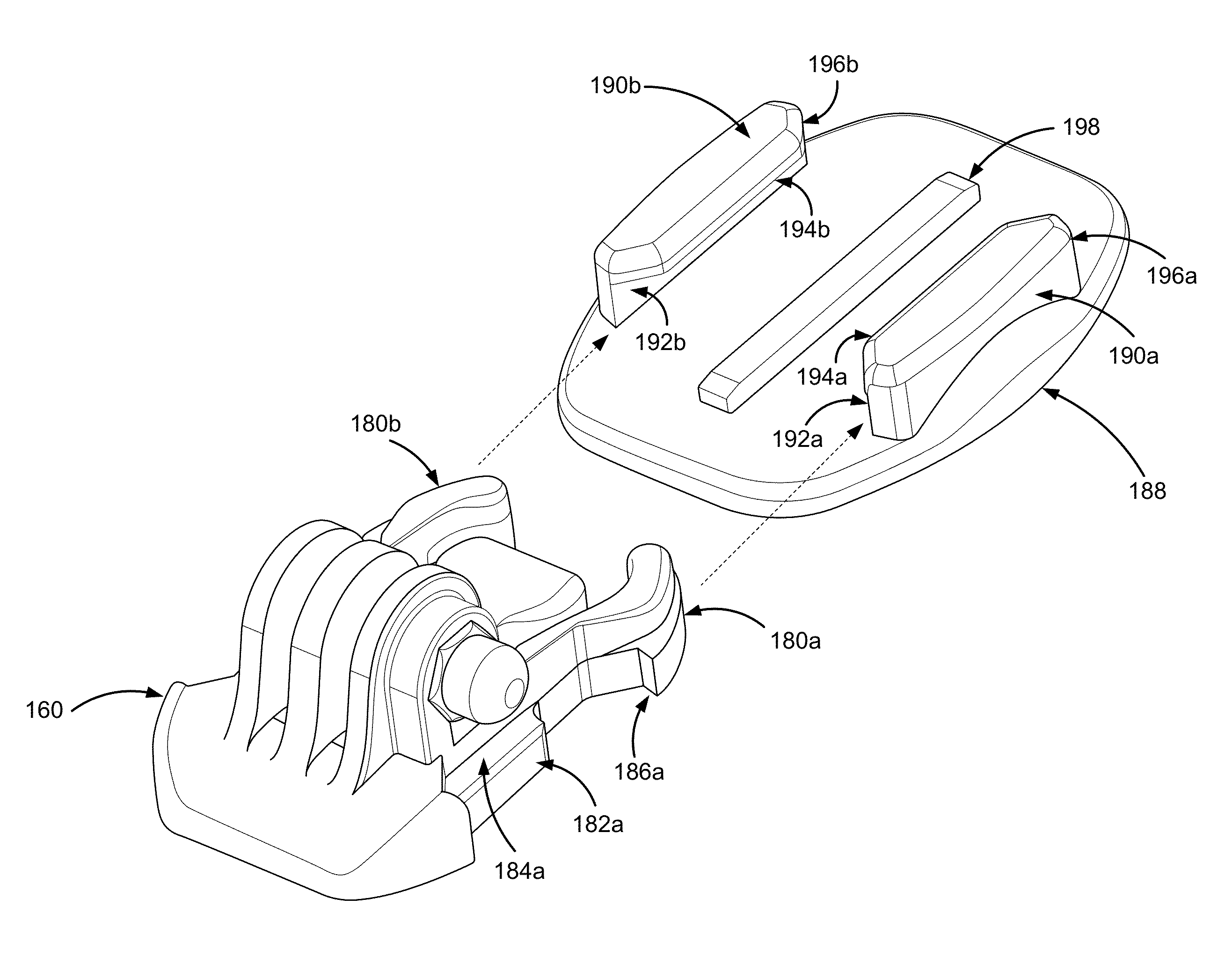 Camera mount vibration dampener