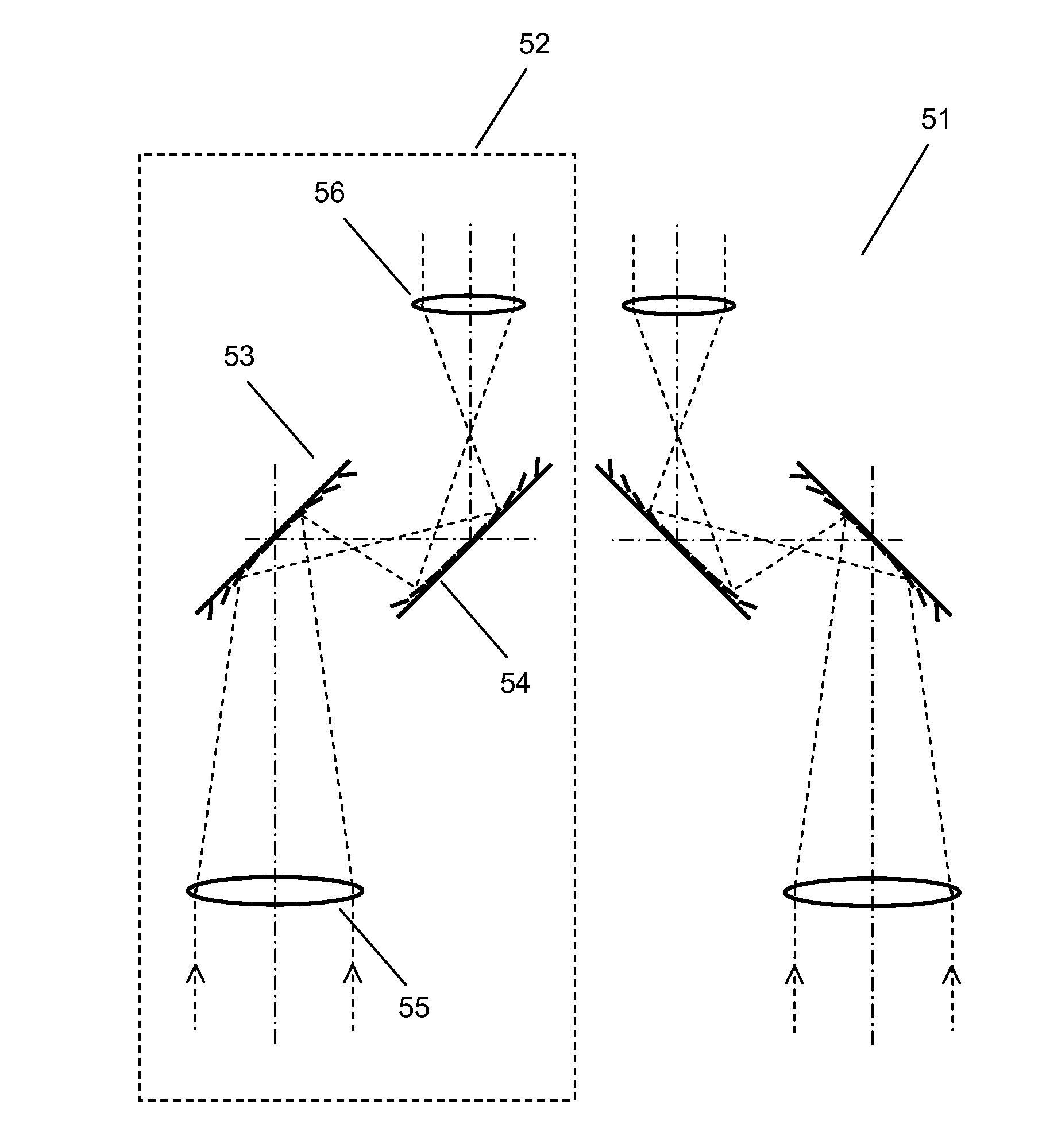 Binoculars with micromirror array lenses