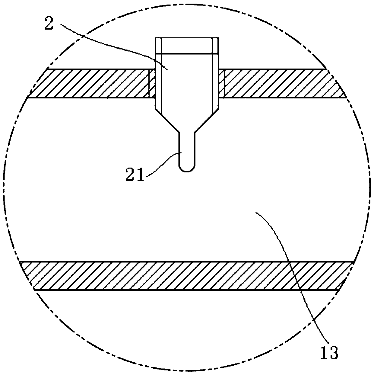 Microwave amplitude limiter