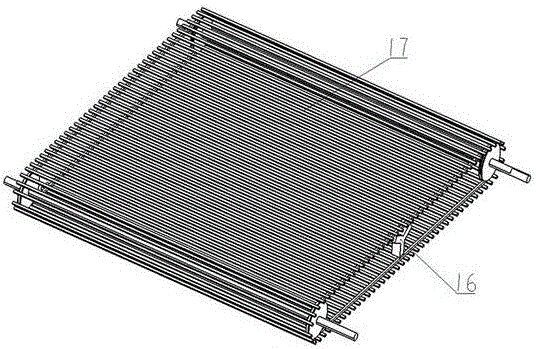 Facility type rail harvester for rhizomatic traditional Chinese medicine materials