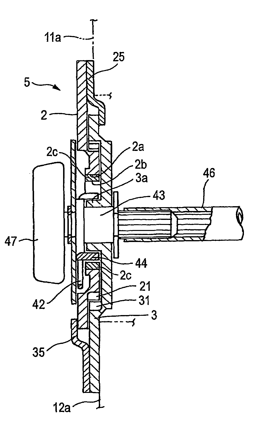 Angular position adjusting mechanism