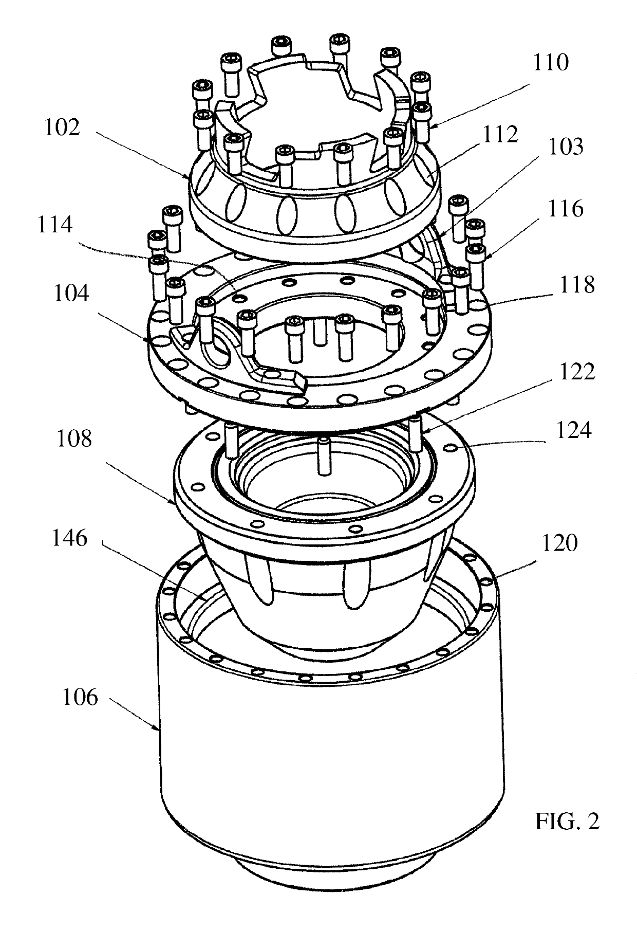 Top pot assembly